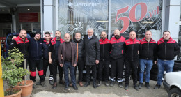 ENVER YILMAZ ALTINORDU’DA ESNAFLARLA BULUŞTU