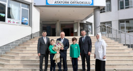 Vali Erol, Atatürk Ortaokulu’nu Ziyaret Etti