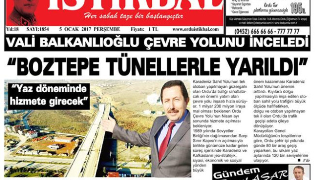 5 OCAK 2017 PERŞEMBE