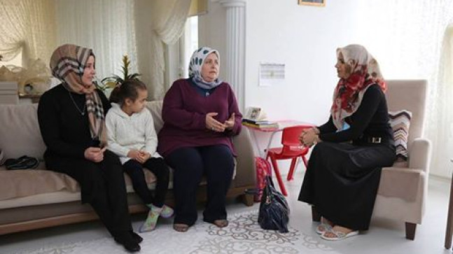 BALKANLIOĞLU VE YILMAZ ŞEHİT EVİNDE