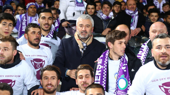 Başkan Yılmaz Son Noktayı Koydu”RENGİMİZ MOR BEYAZ İSİM ORDUSPOR”