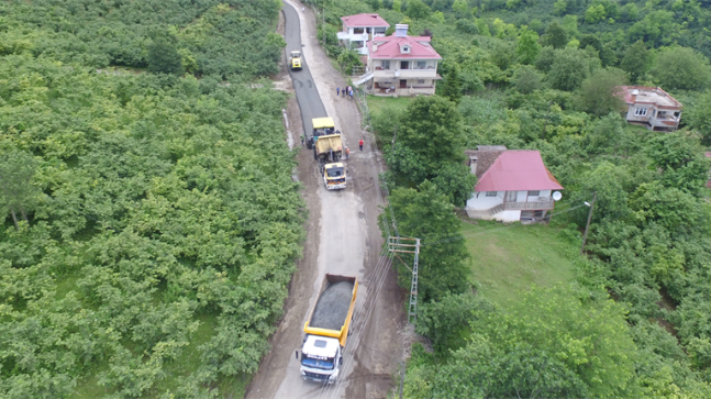 ULUBEY’DE SICAK ASFALT SEVİNCİ