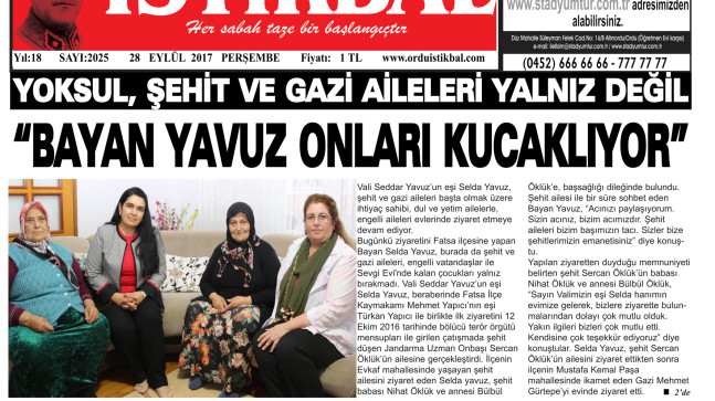 28 EYLÜL 2017 PERŞEMBE