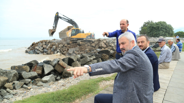 BAŞKAN SÖZ VERDİ KUMSALA DOKUNMAK YOK “BU MEYDAN NEFES VERECEK”