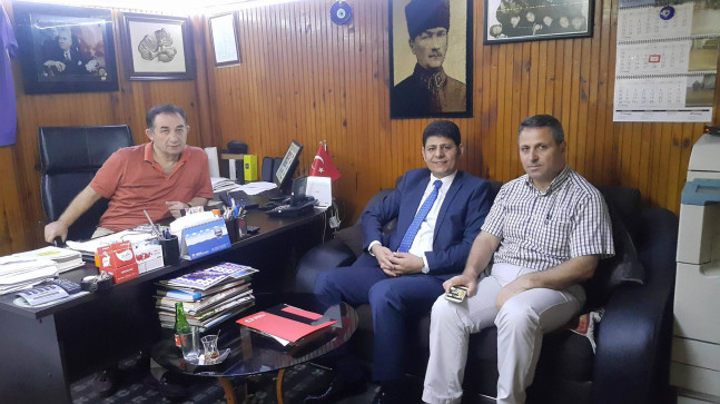 TAŞKIN’DAN GAZETEMİZE ZİYARET