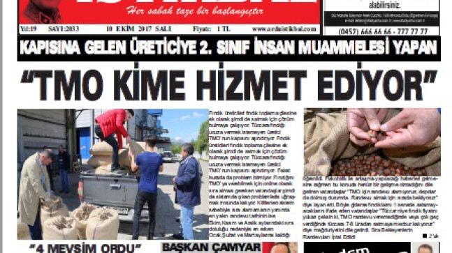 10 EKİM 2017 SALI