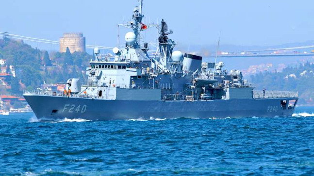 TCG YAVUZ(F-240) Gemisi Geliyor