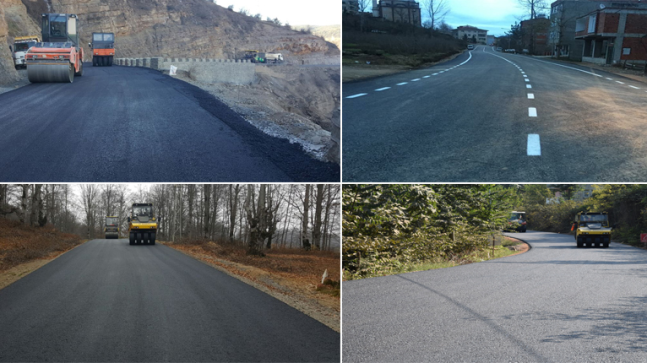 3 YILDA 1305 KM YOLU ASFALTLADIK DİYEN  BAŞKAN YILMAZ:  “ORDU’NUN GELECEĞİDE YOLUDA AÇIK” 