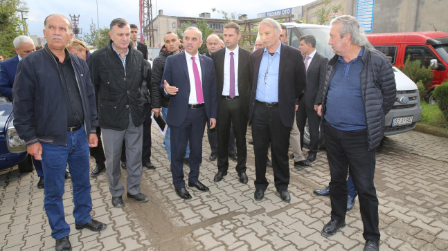 TEKİNTAŞ SANAYİ ESNAFI İLE BİRARADAYDI SÖZ VERDİĞİMİZ GİBİ YAPIYORUZ