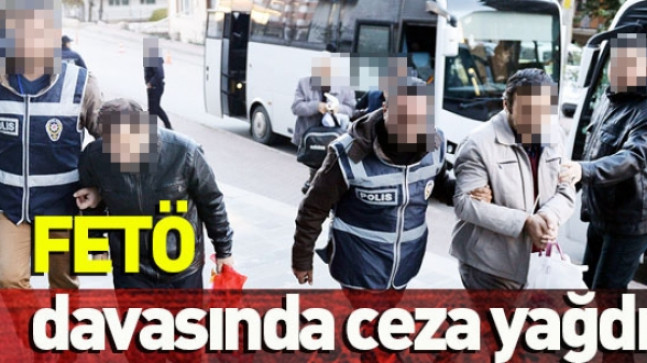 FETÖ DAVASINDA CEZA YAĞDI