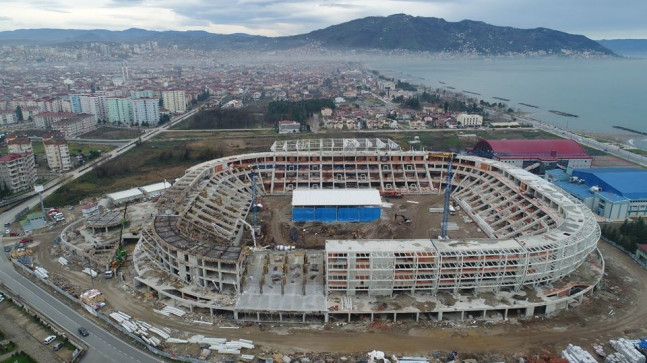 BAŞKAN YILMAZ YENİ STADI DEĞERLENDİRDİ KARADENİZ’DE BİR İLK “STADOTEL”