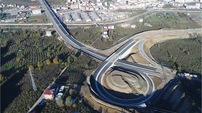 Ordu Çevre Yolu kendini gösterdi 