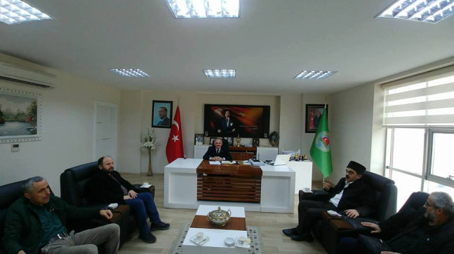 SP TEMSİLCİLERİ ZİRAAT ODASINDAYDI  