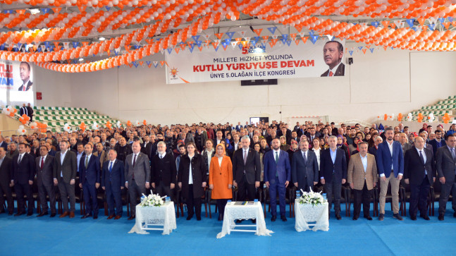 AKPARTİ ÜNYE’DE “TAVLI” DEDİ