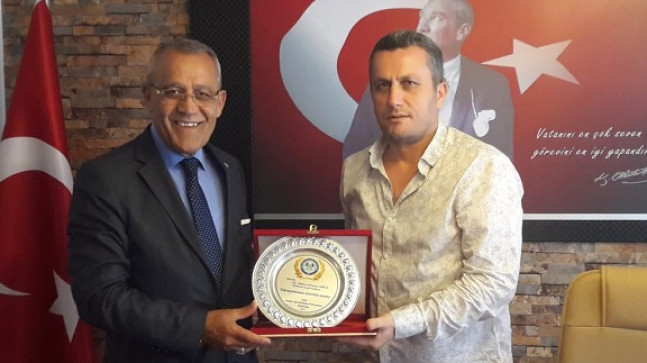 BAŞKAN ARICI’DAN ASKF’YE ZİYARET 