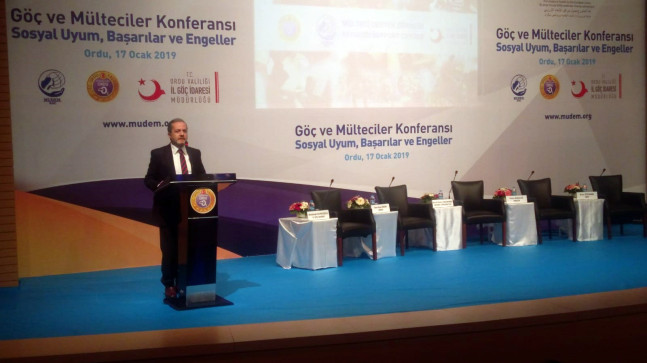 YARILGAÇ GÖÇ VE MÜLTECİ KONFERANSINDAYDI