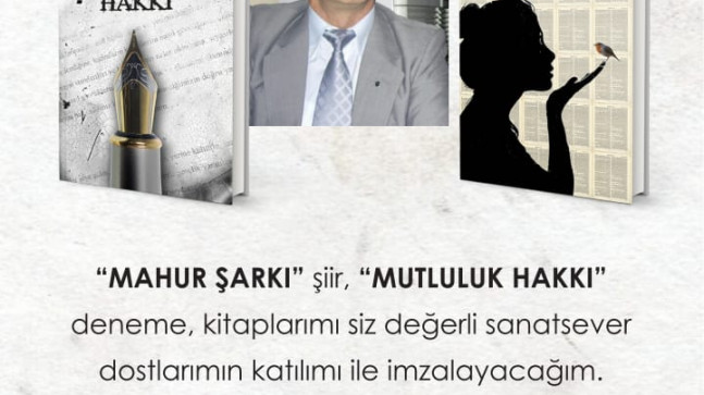 KARADAĞ’DAN İMZA GÜNÜNE DAVET