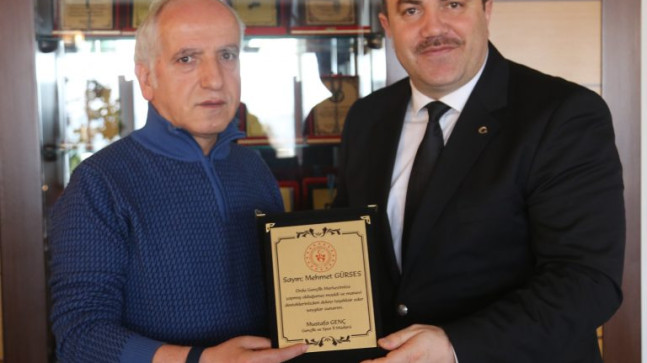 GÜRSES’E PLAKET