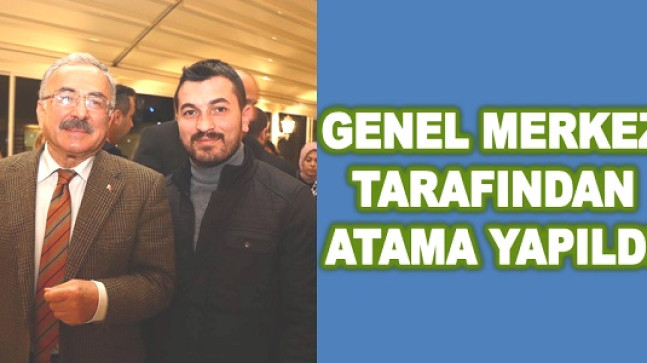 AK PARTİDE SÜPRİZ ATAMA