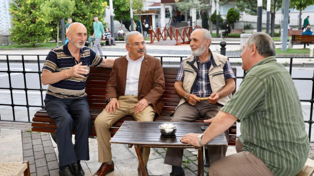ENERJİSİNİ HALKTAN ALAN BAŞKAN GÜLER DİYOR Kİ;             “ORDU SEVDASI BİR BAŞKA”