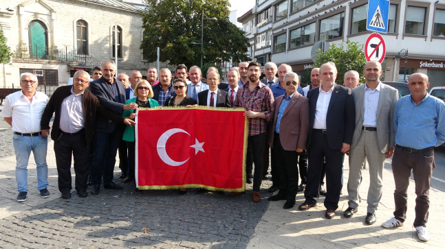 MUHTARLARDAN MEHMETÇİĞE DESTEK