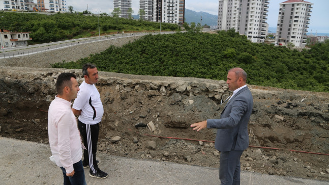 ALTERNATİF ÇEVRE YOLUNA HIZLI MÜDAHALE