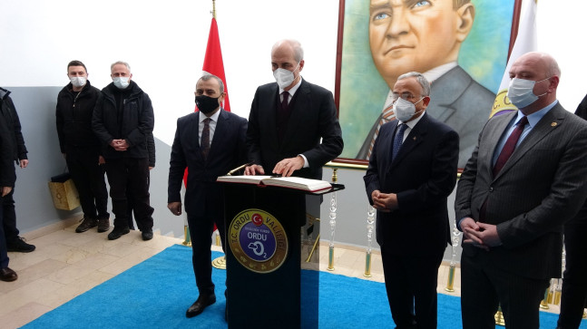 KURTULMUŞ: “KARŞIMIZDA SADECE SİLAHLI TERÖRİSTLER YOK, ONLARIN ARKASINDA NİCE DEVLETLER VAR”