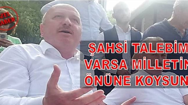 Gündoğdu: Edepsizlik Yapmasın