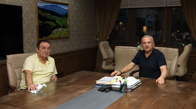 BAŞKAN GÜLER’LE ÇAY SOHBETİ