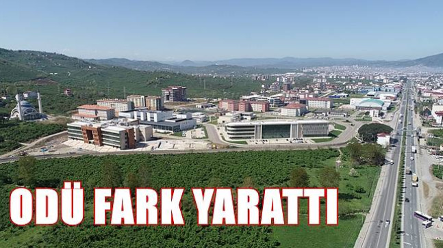 ODÜ, Karadeniz’de İlk Sırada