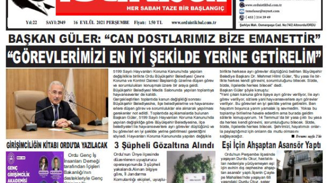16.09.2021 PERŞEMBE