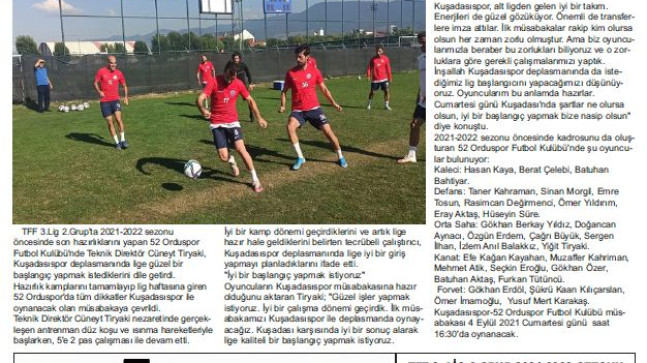 01.09.2021 ÇARŞAMBA
