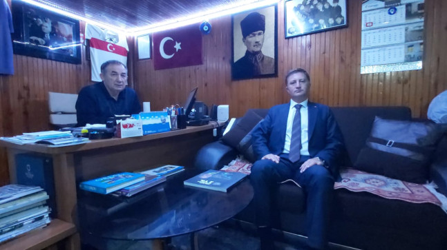 BAŞKAN YARD. AKYURT’TAN GAZETEMİZE ZİYARET