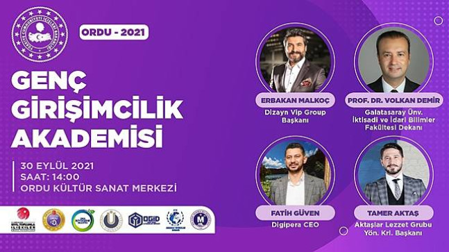 GİRİŞİMCİLİĞİN KİTABI ORDU’DA YAZILACAK