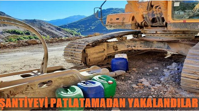 2 Şüpheli Şantiyede Yakalandı