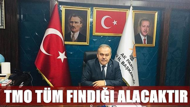 TOMAKİN: FINDIĞINIZI TMO’YA VERİN