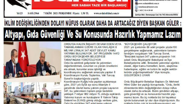 07.10.2021 PERŞEMBE