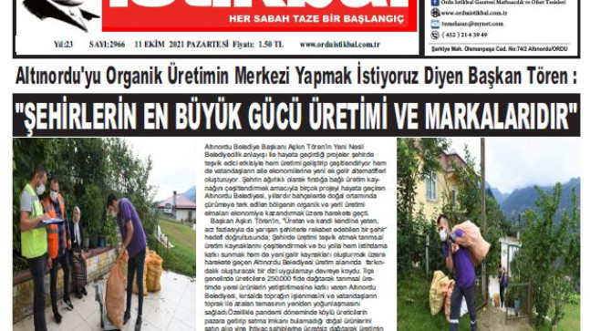 11.10.2021 PAZARTESİ