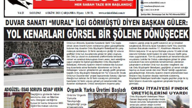 06.10.2021 ÇARŞAMBA