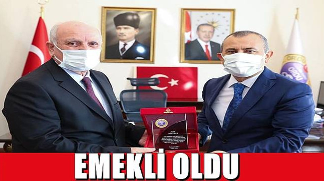 Ordu Valiliği’nde Celal Eker Emekli Oldu