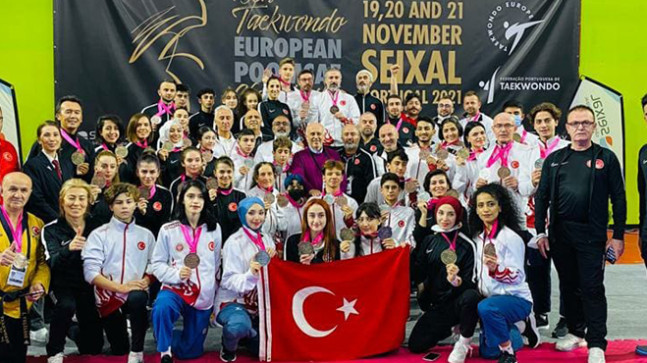 TAEKWONDA’DA HALİL ÖZİŞ FARKI  5 ALTIN 8 GÜMÜŞ 14 BRONZ