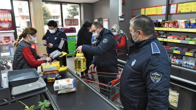 ALTINORDU ZABITA EKİPLERİ DENETİMLERİNİ SÜRDÜRÜYOR