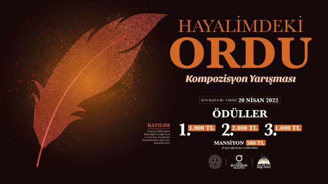 GENÇLER “HAYALİNDEKİ ORDU”YU YAZACAK