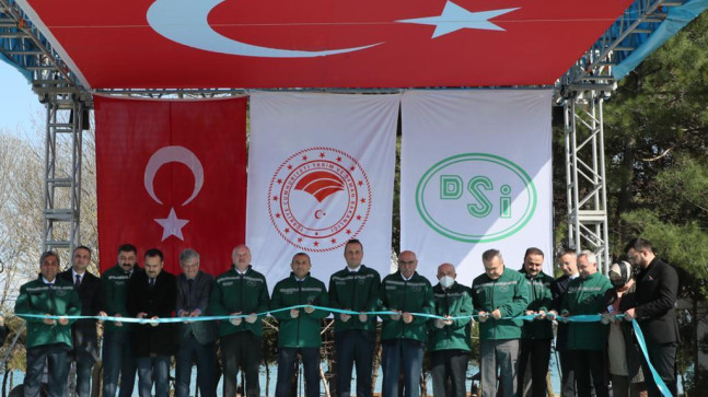 ÇAYBAŞI  İLKÜVEZ  BARAJI’NIN AÇILIŞI YAPILDI