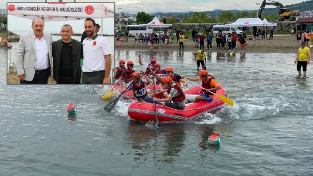 Rafting Gençler Grup Müsabakaları Ordu’da Başladı