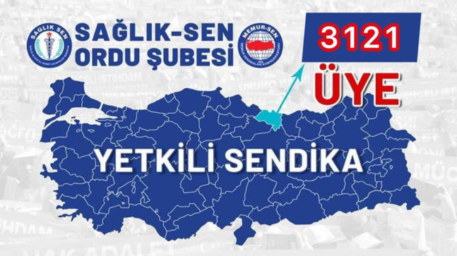 ORDU’DA SAĞLIK SEN YETKİLİ SENDİKA OLDU