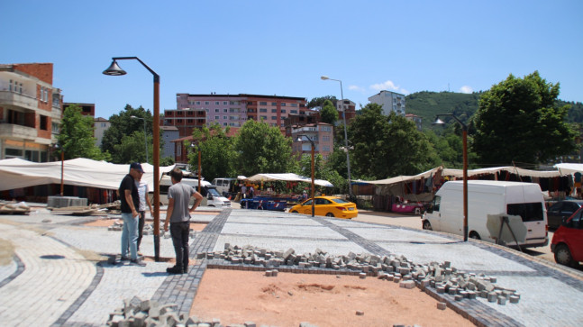 ÇAMAŞ KENT MEYDANI İÇİN GÜN SAYIYOR