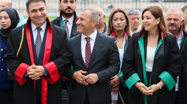“ADLİ YIL TÖRENLE  BAŞLADI”
