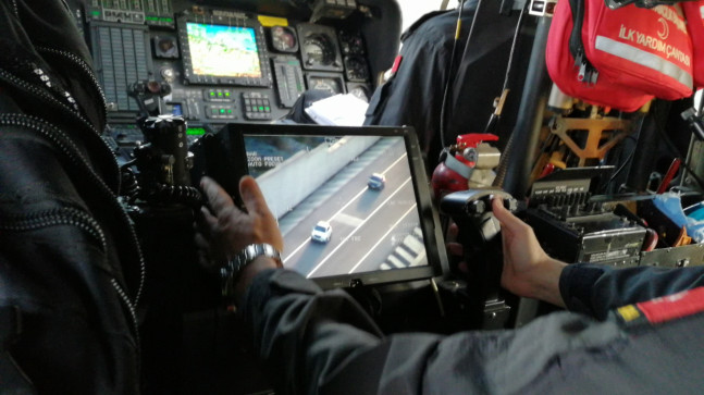 Helikopter ile Havadan Trafik Denetimi