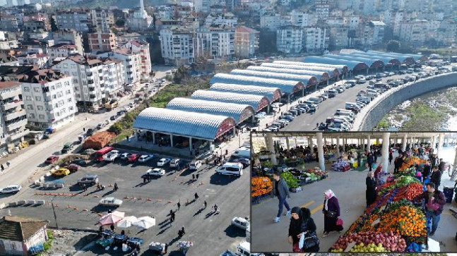 KARADENİZ’İN EN BÜYÜK PAZAR YERİ AÇILDI!!!